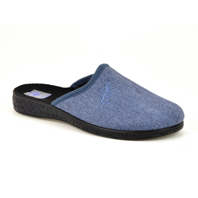 Pantofle męskie PAMI  096-MEN-1 niebieskie r. 40