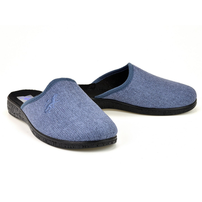 Pantofle męskie PAMI  096-MEN-1 niebieskie r. 40