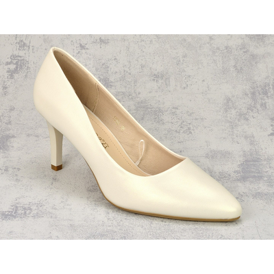 Czółenka Sergio Leone 1336 perłowy  r. 36