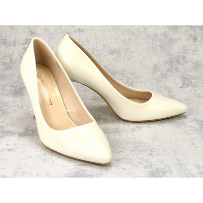 Czółenka Sergio Leone 1339 perłowy r. 36