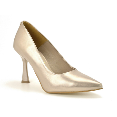 Złote Czółenka KARINO 5054/074-P złote r. 36