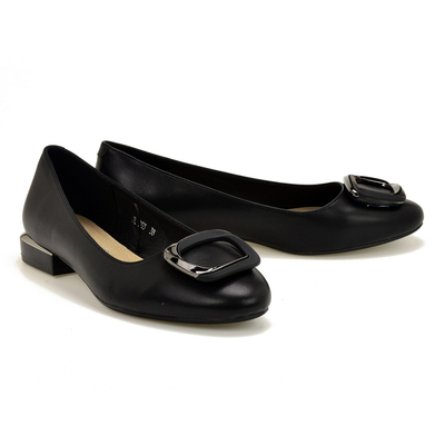 Baleriny Sergio Leone BL203 czarny