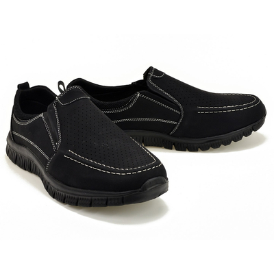 Mokasyny  Dr. Jan MD-35  czarne r. 41