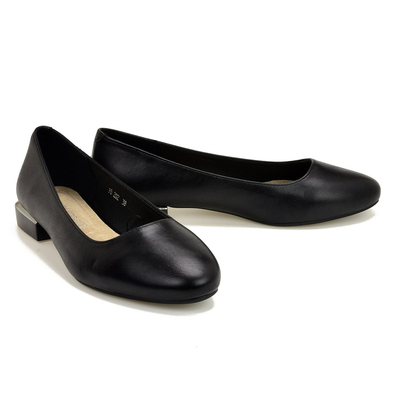 Baleriny Sergio Leone PB202 czarny pu r. 36