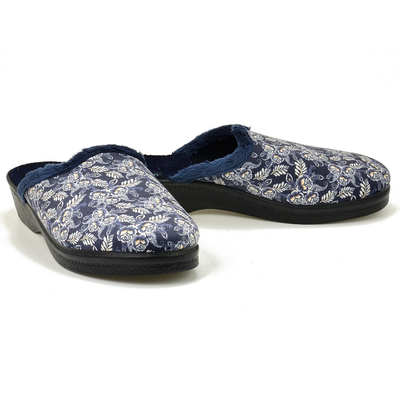 Pantofle  Adanex 29183 granatowe r. 37