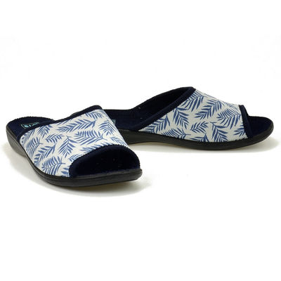 Pantofle  Adanex 29199 granatowe r. 36