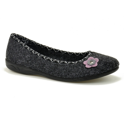 Pantofle  Adanex 29202 szare r. 36