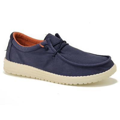 Granatowe męskie półbuty tekstylne McKeylor 96120 r. 41