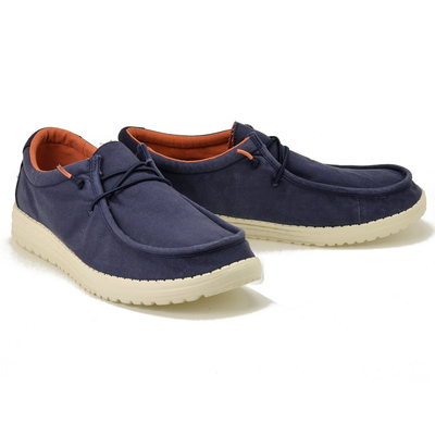 Granatowe męskie półbuty tekstylne McKeylor 96120 r. 41