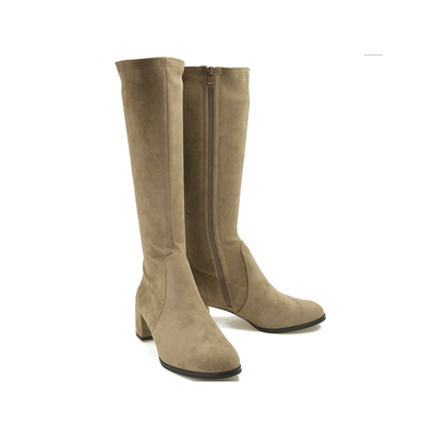 Coffe zamszowe kozaki damskie na obcasie Sergio Leone KZ205 r. 36