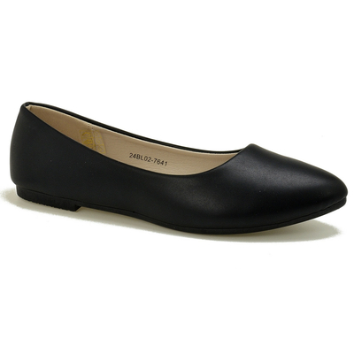 Czarne baleriny damskie Jezzi 7641 r. 36