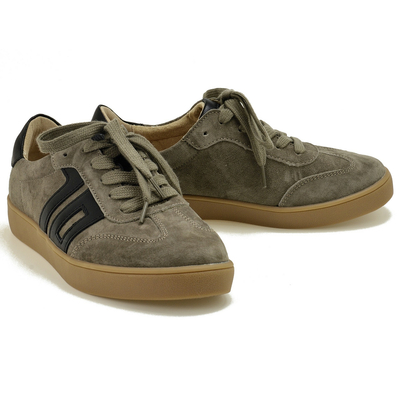 Taupe skórzane półbuty damskie Vinceza 79557 r. 36