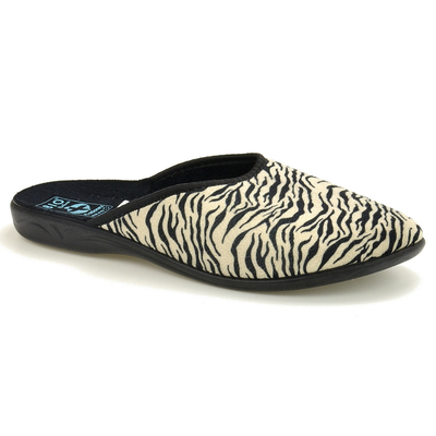 Beżowe pantofle domowe Adanex 15819 r. 36