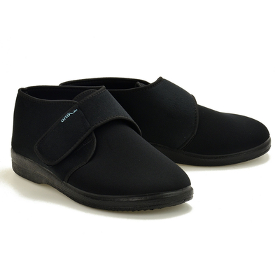 Czarne wysokie obuwie tekstylne męskie Adanex 25586 r. 41