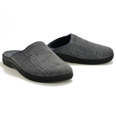 Szare męskie pantofle Inblu DG000018 r. 40