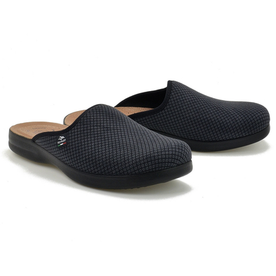 Czarne pantofle męskie FLY FLOT P7502 IE-CZA r. 41