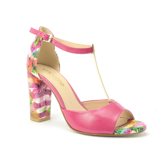 ファミリア♩✿OnliｎeShｏp限定ノベルティ♩✿ベージュ✿ Sandały Uncome 24089 mix fuxia nova -Sandały - SklepKamil.pl