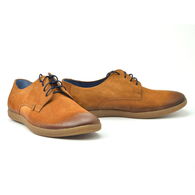 Półbuty Kamil 1708 camel zamsz  r. 45