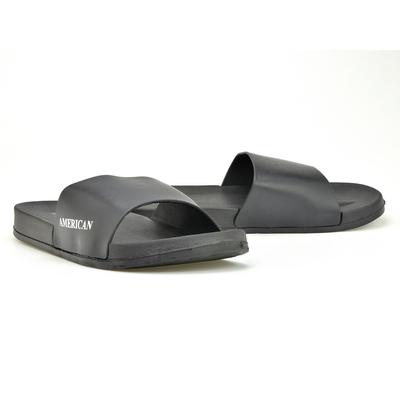 Klapki  American Club  NH108/23  czarne  r. 43