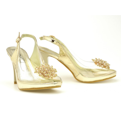 Sandały Sabatina 1101-160 złote  r. 36