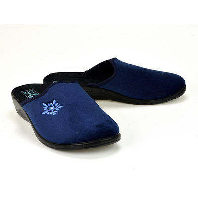 Pantofle  pełne Adanex 27883 granatowe r. 37