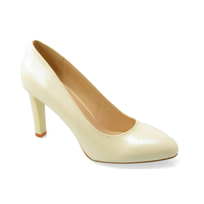 Czółenka Sergio Leone 1457 beż