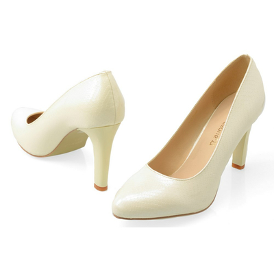 Czółenka Sergio Leone 1457 beż