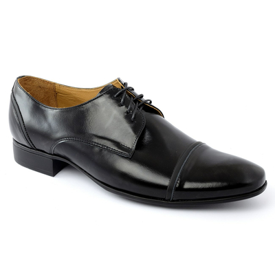 Półbuty wizytowe Kamil 1523 czarny