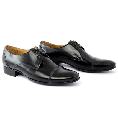 Półbuty wizytowe Kamil 1523 czarny