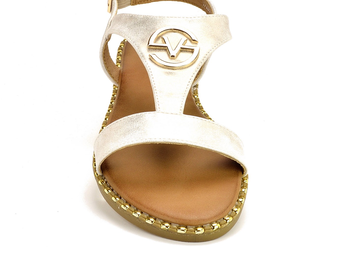 アクセサリー Mina Sandały Vinceza 17326 złoty -Sandały - SklepKamil.pl