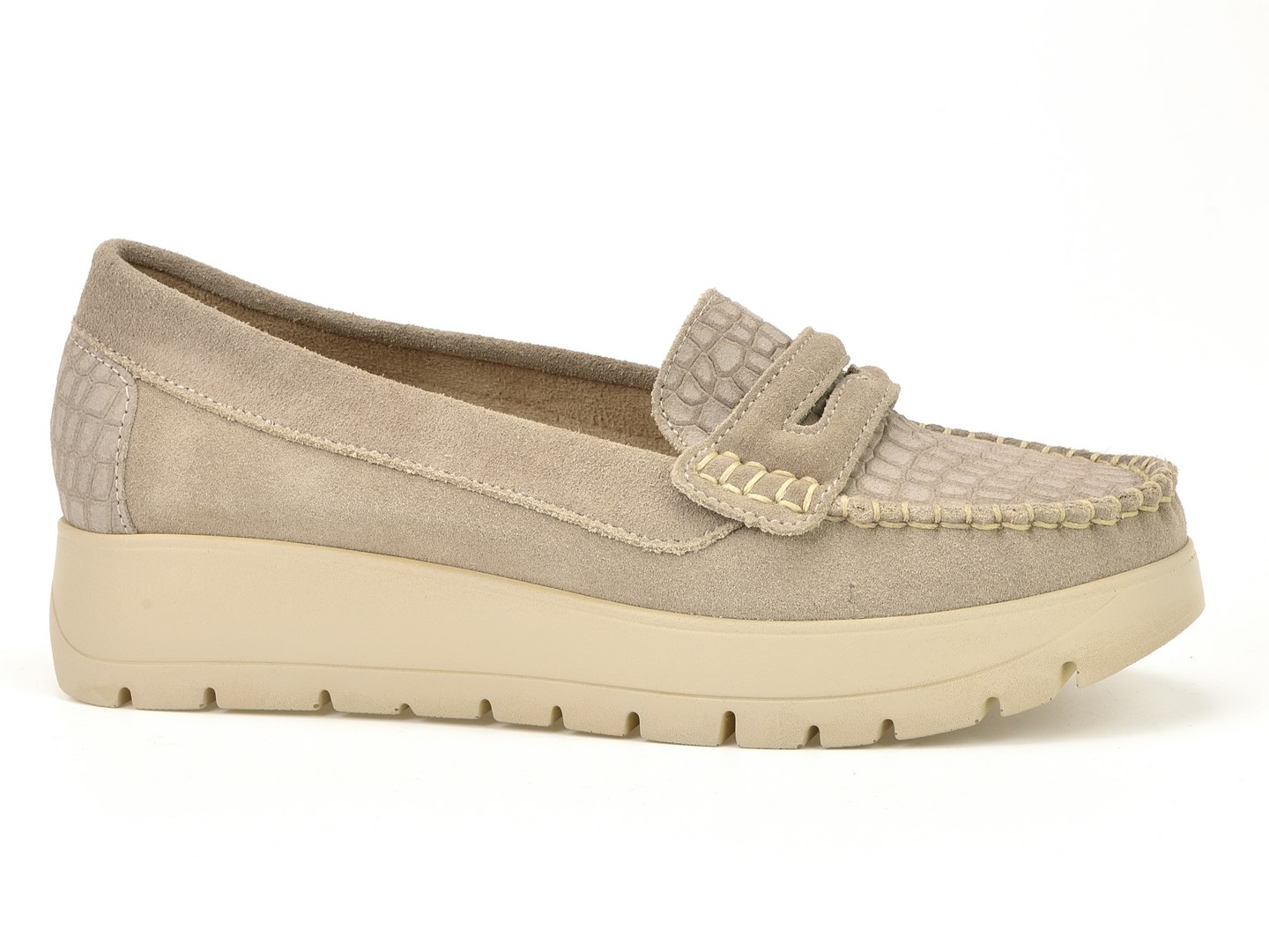 Mokasyny Lemar 10140 W.Taupe + Bolzano -Półbuty - SklepKamil.pl