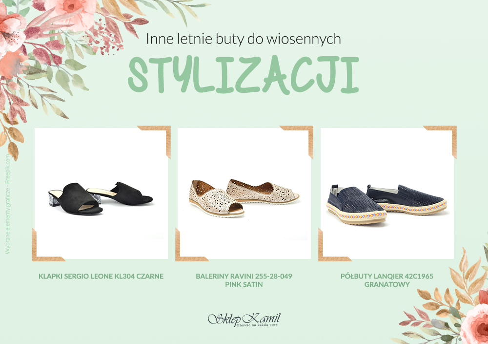 Inne letnie buty do wiosennych stylizacji