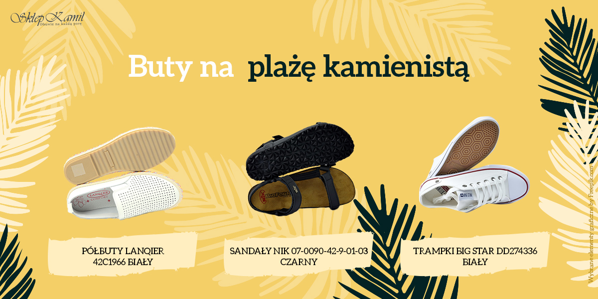 Buty na plażę kamienistą Buty na plażę kamienistą