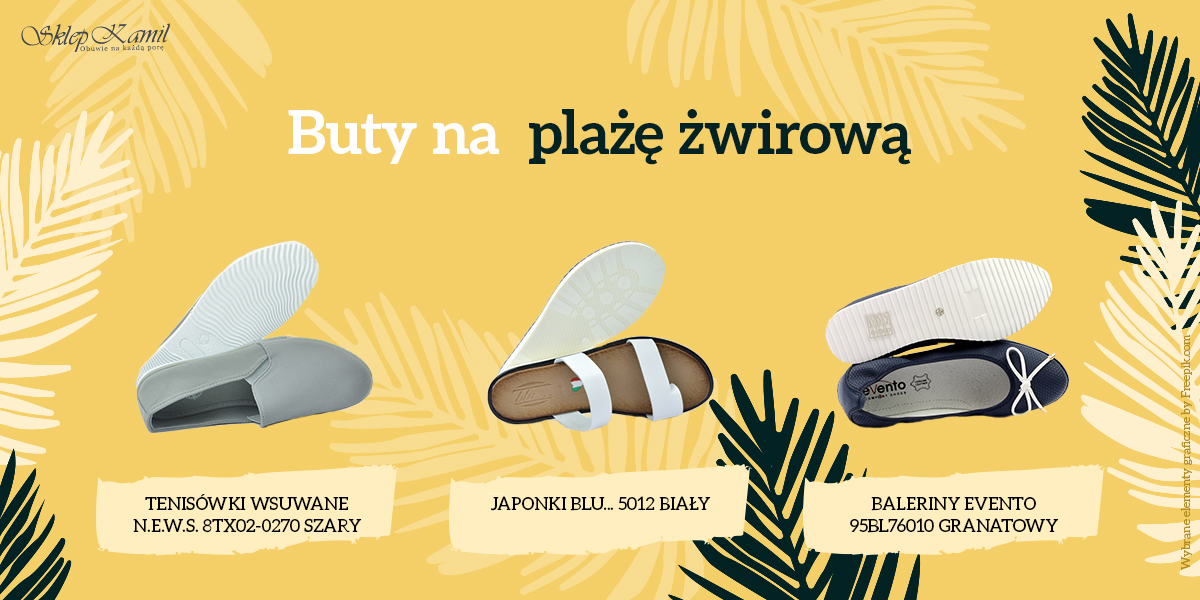 Buty na plażę żwirową Buty na plażę żwirową