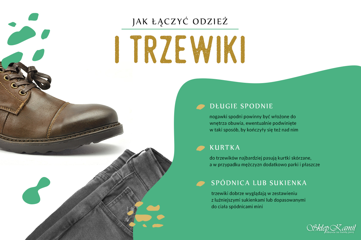 Jak łączyć odzież i trzewiki